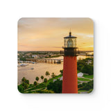 Jupiter Lighthouse Coaster Set