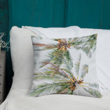 Palm Tree Premium Pillow
